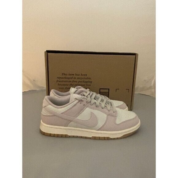 Nike Dunk Low size 8 mens shoes premium platinum violet gum FN6345 001 - Picture 1 of 5